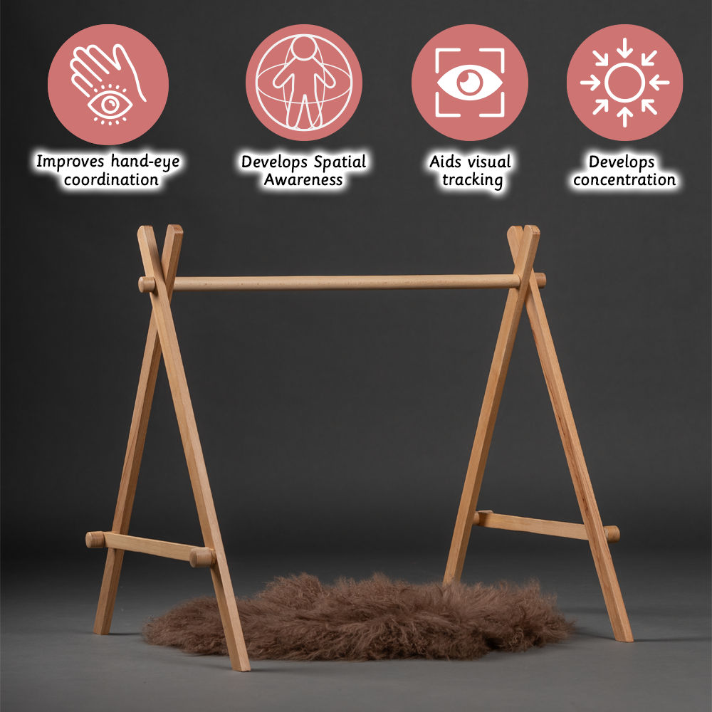 Baby Floor Gym-Natural 015